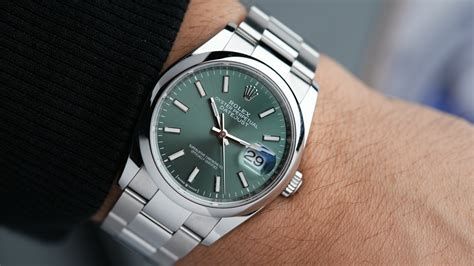 rolex 36 green dial